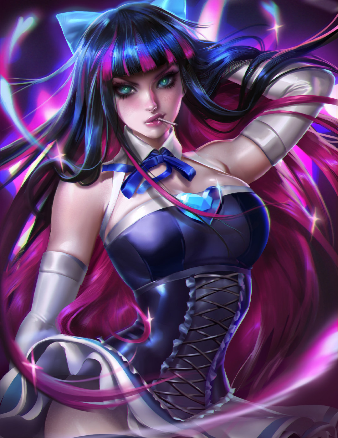 Stocking Anarchy吊带袜天使插画