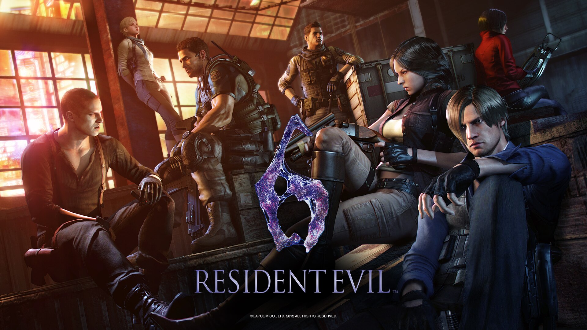 Resident Evil SIX 1st Anniversary ^^  COOL WALLPAPER